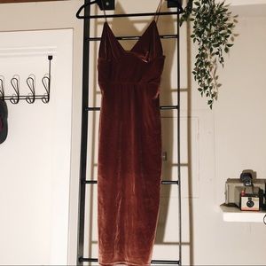 CLUB L Velvet Bodycon Dress
